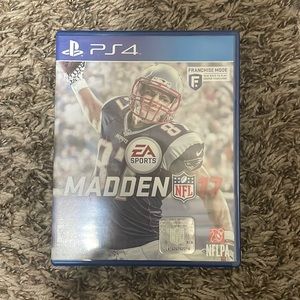 Madden 17 for the PS4